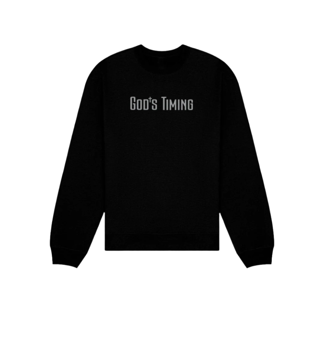 God's Timing Crewneck (heavyweight)