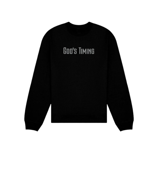 God's Timing Crewneck (heavyweight)