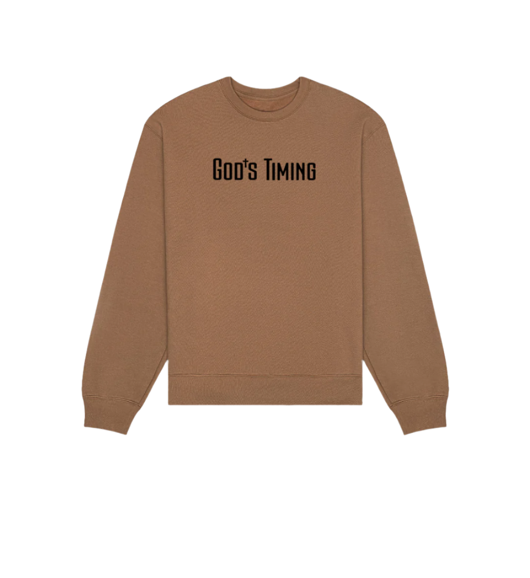 God's Timing Crewneck (heavyweight)